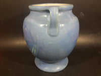 1940s Raised Relief Pottery Vase (No Lid) - Treasure Valley Antiques & Collectibles